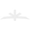 Ekena Millwork Alberta Architectural Grade PVC Gable Bracket, 84"W x 28"H x 2"D x 6"F, 8/12 Pitch GBP084X28X0206ALB00 - alternate 3